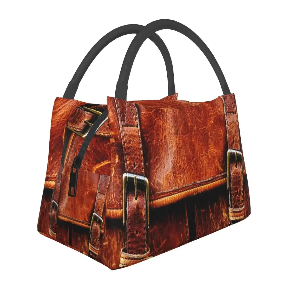 

Кожаные сумки для ланча, изолированная коробка для бенто, водонепроницаемая сумка для ланча, сумки для пикника, Термосумка для женщин, детей, офиса