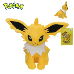 Original Jolteon Pokemon Plush Toys Vaporeon Eevee Flareon Leafeon Stuffed Dolls Cartoon&Cute Throw Pillow Birthday Gift For Kid