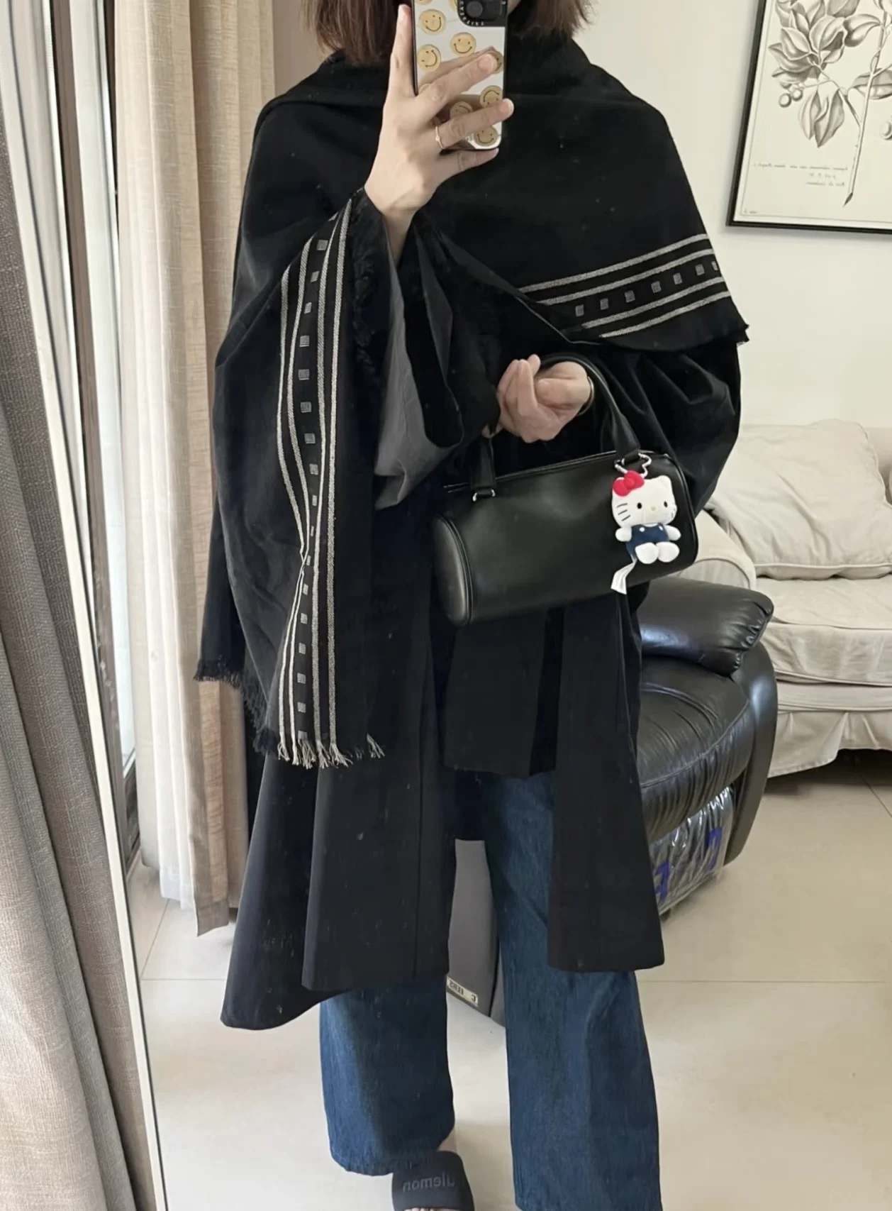elegant-long-scarf-shawl-woolen-tassel-trimmed-silk-wool-cashmere-floral-embroidery-wrap-versatile-autumn-winter-fashion-acce