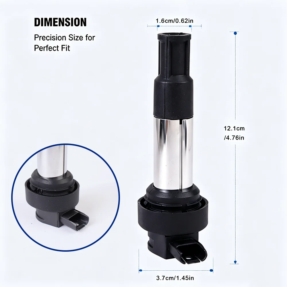 Engine Ignition Coil For BMW K1600GT K1600GTL K1600B K1600 Bagger Grand America K48 K61 2010-2023 Motorcycle Parts 12137722679 view 2
