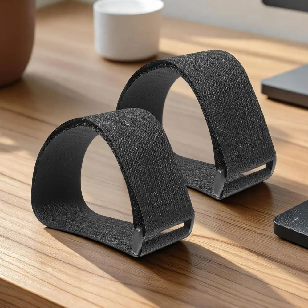 2pcs Non-Slip Leg Exerciser Pedal Straps Adjustable Universal Elliptical Machines Pedal Straps Durable Foot Strap Workout