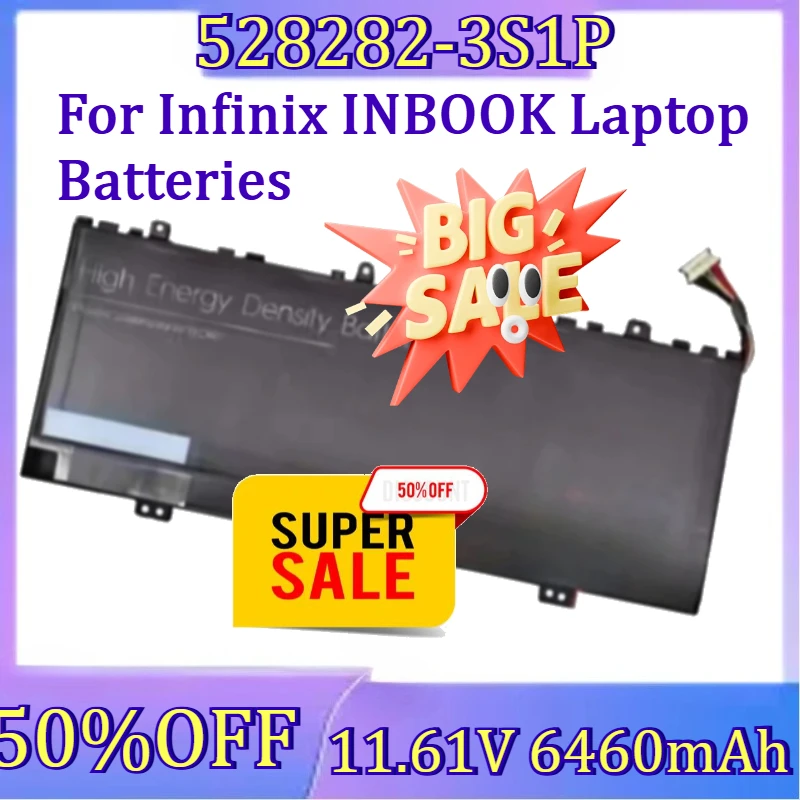 

For Infinix ‌INBOOK Laptop Batteries 11.61V 6460mAh New 528282-3S1P High-Efficiency Battery Battery