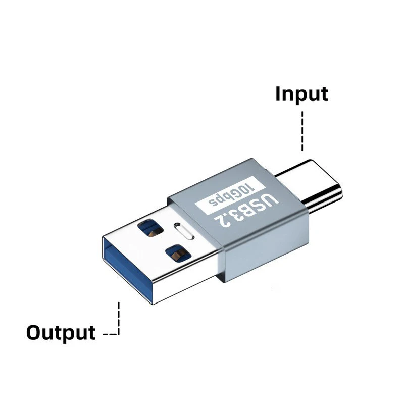 USB 3.0 to TYPE-C female adapter USB 3.1 Gen 2 high-speed transfer USB drive A revolution C female 2.0 adapter