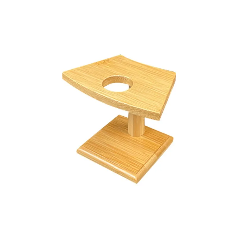 Bamboo & Wood Sushi Hand Roll Holder – Hand-Held Ice Cream Stand & Japanese Restaurant Tableware for Sweet Cone Display