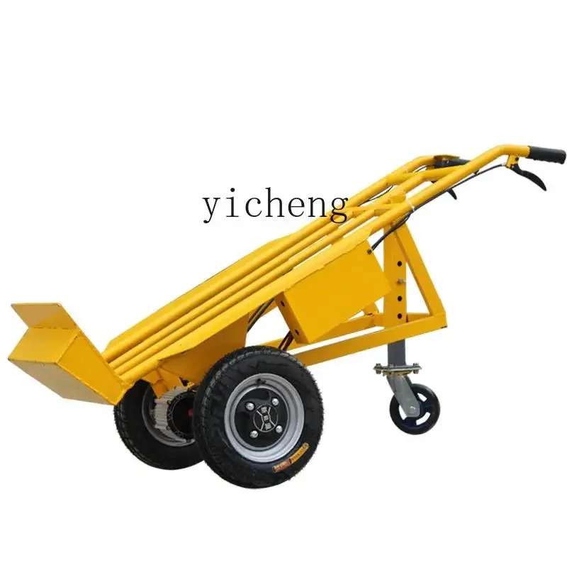 

Электрическая тележка TQH, плиточный грузовик, бортовой грузовик, строительная площадка, тележка со стальной пластиной в лифтовую нагрузку, тележка Ван Цзяхуан