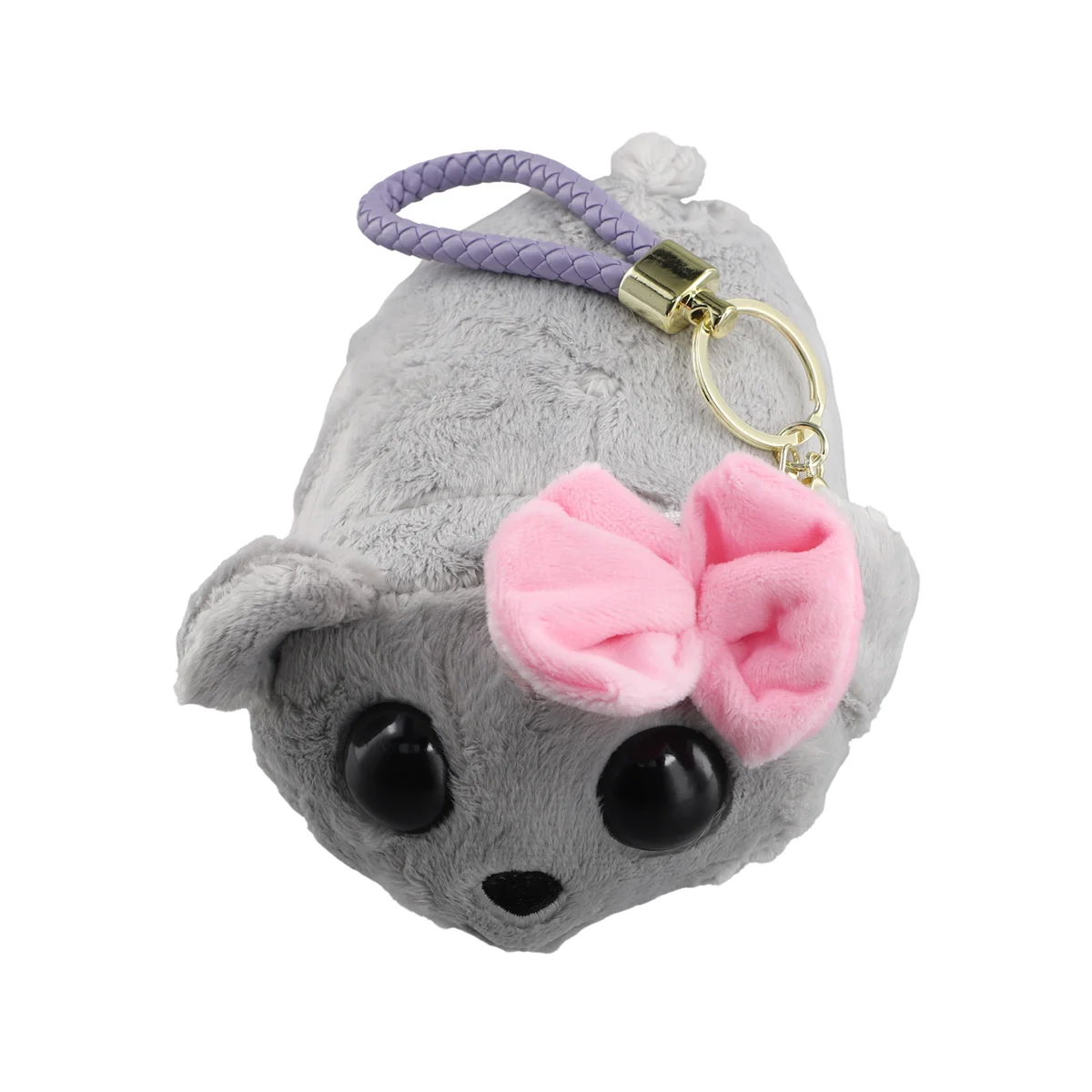 Cute Sad Hamster Plush Keychain Sad Hamster Meme Plush Pendanttoy Figure Soft Toy Stuffed Animal Keychain Decoration B