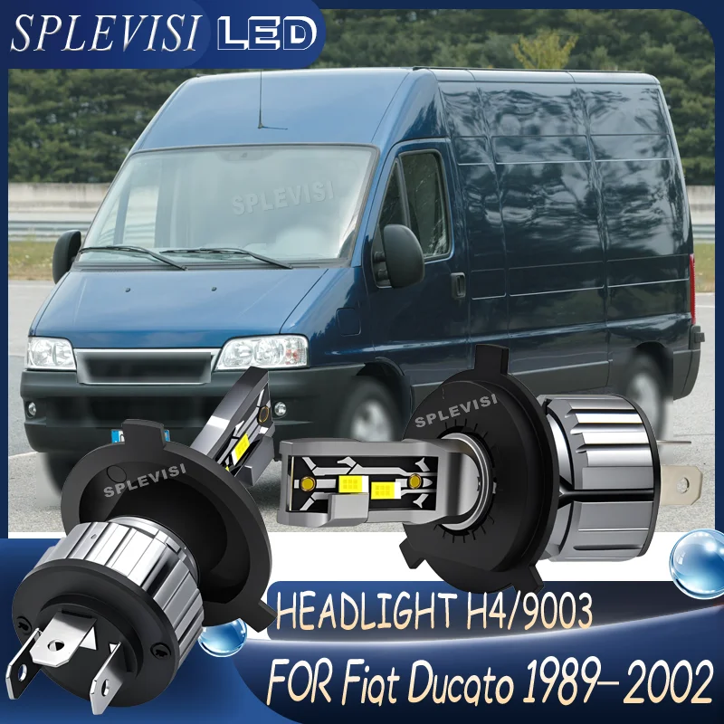 

h4 Energy-Saving Simple Installation Safe-Driving LED Headlight For Fiat Ducato 1989-2002 1990 1991 1992 1993 1994 1995 1996