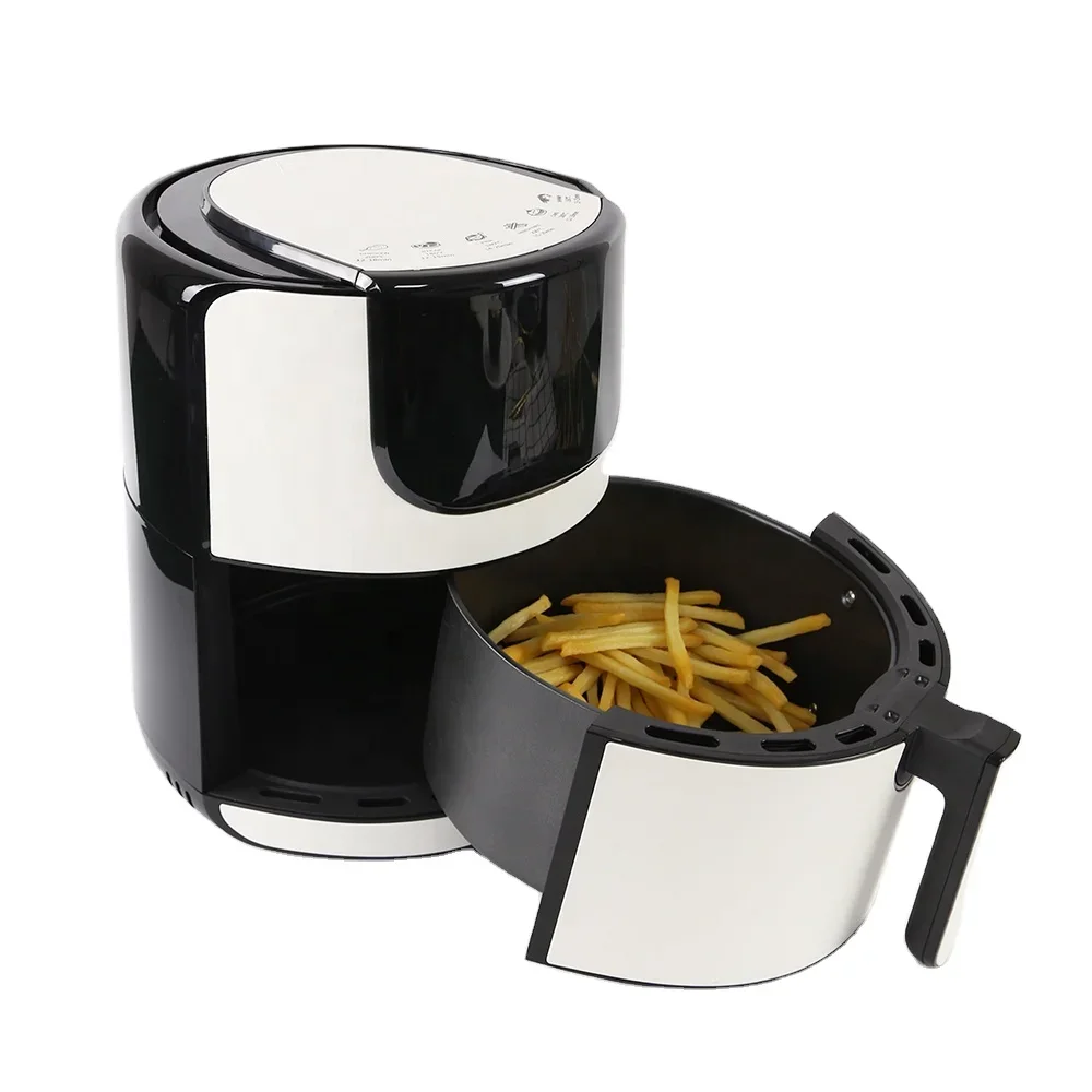 

Наслаждайтесь едой, электрическая цифровая фритюрница объемом 5,5 л, многофункциональная безмасляная плита