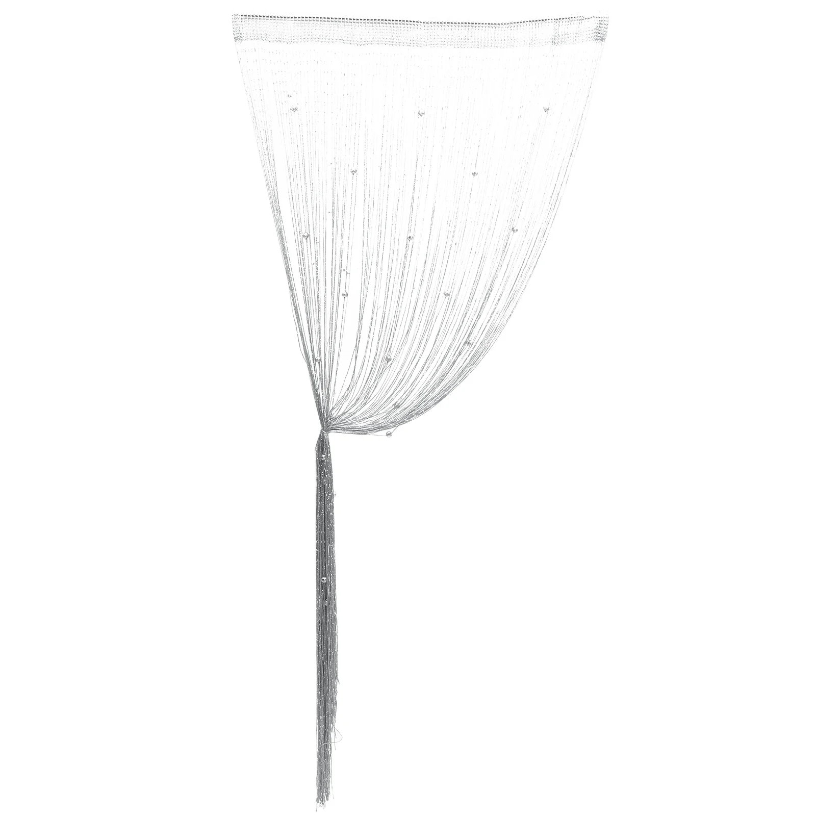 

Anti Mosquito Lace Door Curtain Silver Gray Fly Screens String Curtains Divider Home Decor Wall Panel Room Separator Curtains