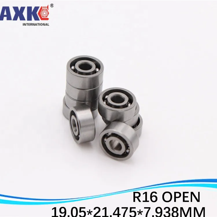 

2pcs/lot Inch Size Non-standard Ball Bearing R12 Open 19.05*41.275*7.938mm Inch Open Ball Bearing R12K