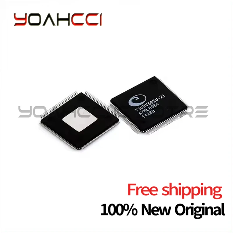 (5-10piece)100% New TSUMV59XU-Z1 TSUMV59XU Z1 QFP-100 Chipset Original free shipping