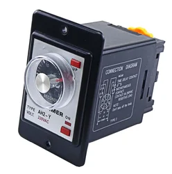 AH2-Y/AH2-Y2 Time relay AC220V Power on delay timer time relay 8Pin 1S 10S 30S 60S 10M 30M 60M without base