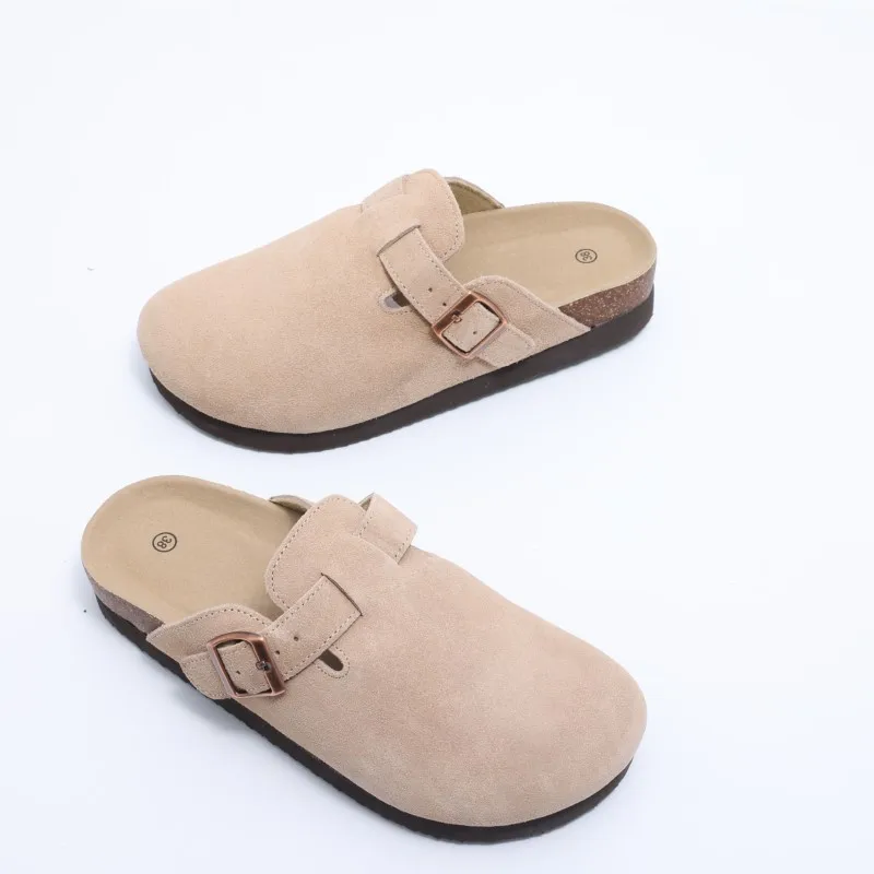 

Gacimy Women's Clogs Sandals Comfort Cork Footbed Flat Mules Summer Beach Shoes With Arch Support Fashion Brand Clogs Slippers