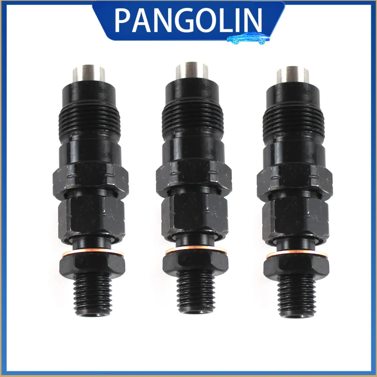 PANGOLIN Fuel Injector 3Pcs Assy H1600-53000 16001-53002 16001-53000 For Kubota D722 D782 D902 GF1800E B7300HSD G1800 Stens