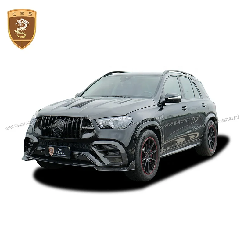 For Mercedes Benz GLE New Model Lar-Te Style Carbon Fiber Engine Hoods Cover