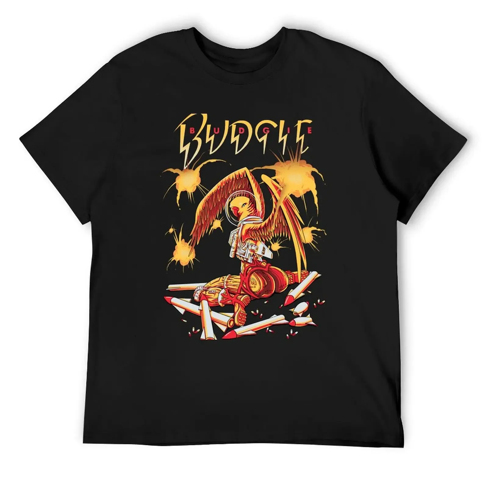 Budgie Band Budgie T-Shirt cute clothes custom shirt cotton graphic tees men t shirt