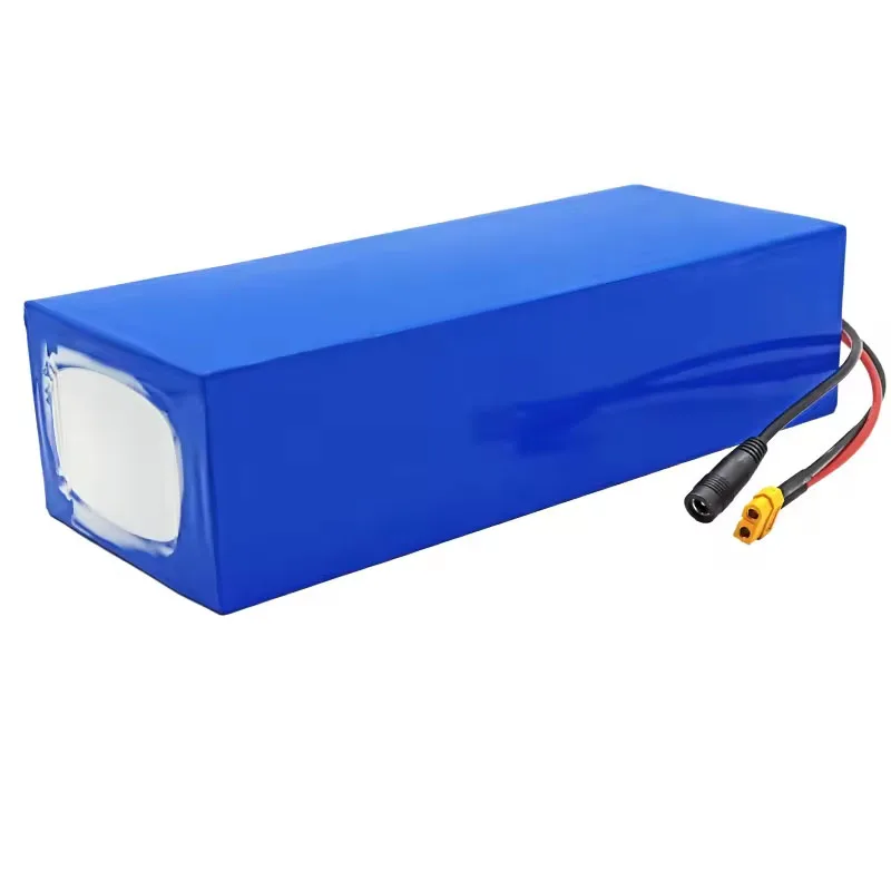Batterie Au Lithium VariCore 48V 20Ah 13s4p 21700, Protection BMS Intégrée, Adaptée Aux Outils De Voyage + Chargeur 54.6V 2A