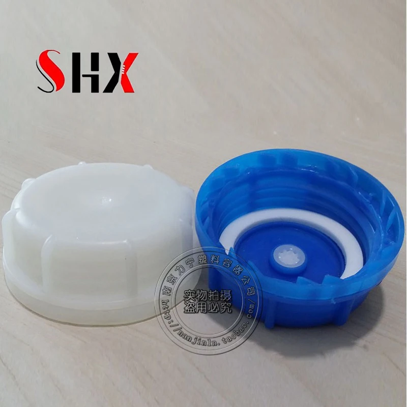 

High quality plastic Lid for Stacking barrels Breathable Lid blue Translucent