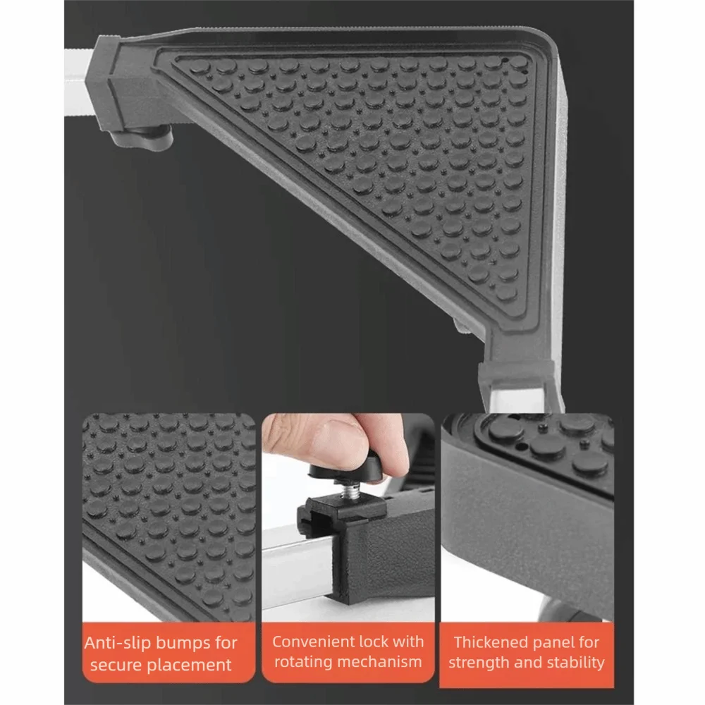 

Adjustable Universal Wheel Mobile Rack Retractable 4 Locking Wheels Washing Machine Holder Non-slip Strong Load-bearing