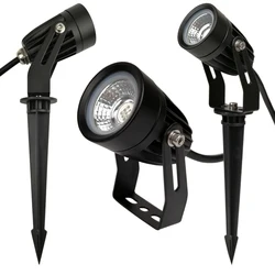 5 W Mini RGB Led Rasen Garten Licht 12V 85-265V Outdoor IP65 Wasserdicht Landschaft Spot Licht lampen Weiß Rot Blau Grün Spike lampe