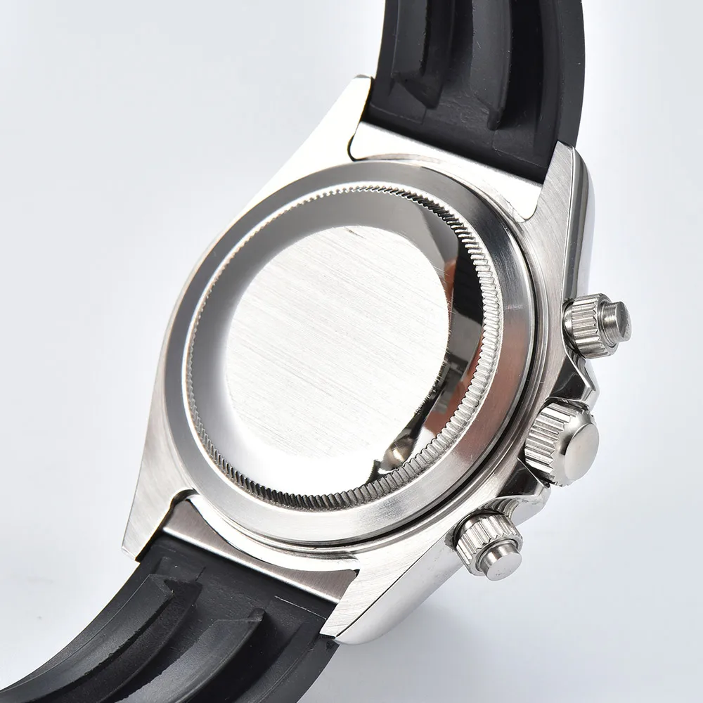 ЧАСЫ VK63 Роскошные кварцевые часы с хронографом 39 мм для мужчин VK Series 63 Спортивное сапфировое стекло Метеоритный циферблат Керамический безель