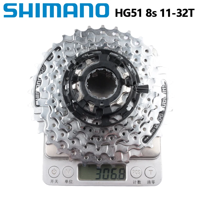 Shimano CS HG200 HG41 8Speed Cassette HG51 HG31 MTB Mountain Bike Bicycle K7 HG50 Road Freewheel 8s 11-32T 11-34T Bicycle Parts