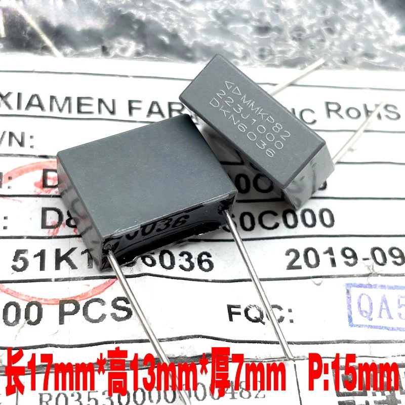 20PCS Xiamen Farah MKP82 223 22nf 0.022uf 1000v 1kv safety film capacitor C823A