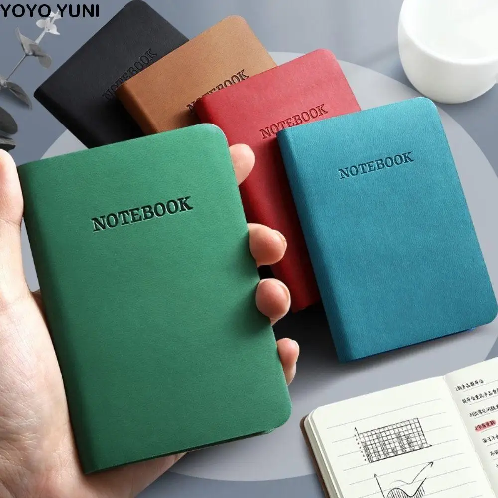 

Student Stationery Scrapbooking Agenda Organizer Diary Notebook Business Notepad A7 Mini Notebook Pocket Memo Notepad