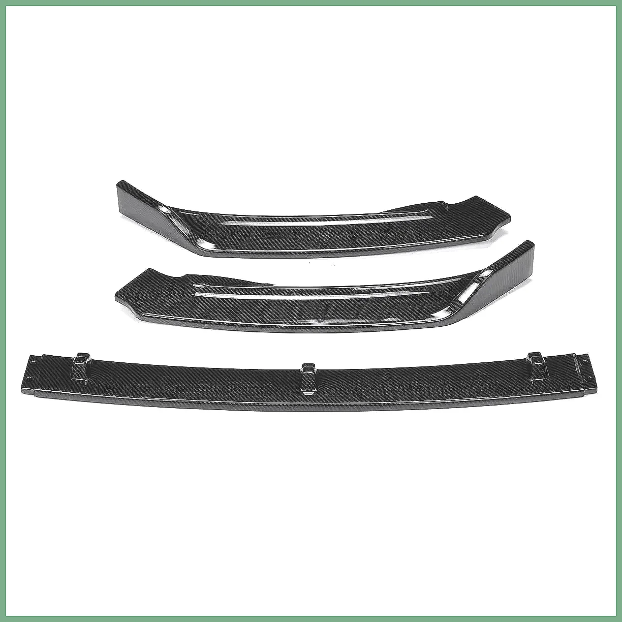 

Высококачественный передний сплиттер-спойлер для B7 2012-2015, элементы обвеса и защита диффузора