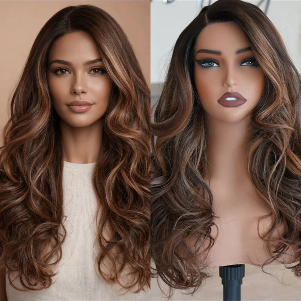long-body-wave-high-quality-synthetic-premium-wig-chocolate-brown-ombre-13-4-glueless-high-definition-wig-balayage-brunette-hair