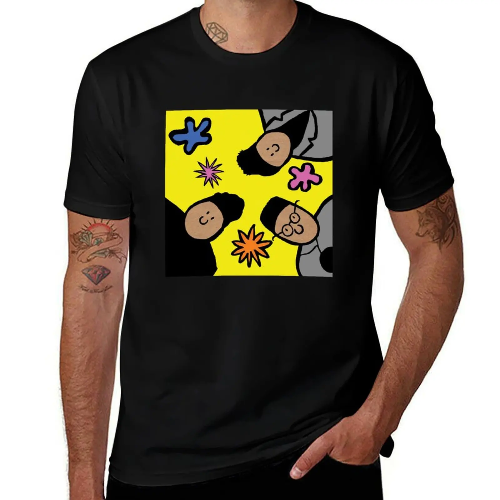 

De La Soul 3 Feet High _amp_ Rising T-Shirt cotton t shirts high quality man t shirt heavy cotton man t shirts cotton T-shirt