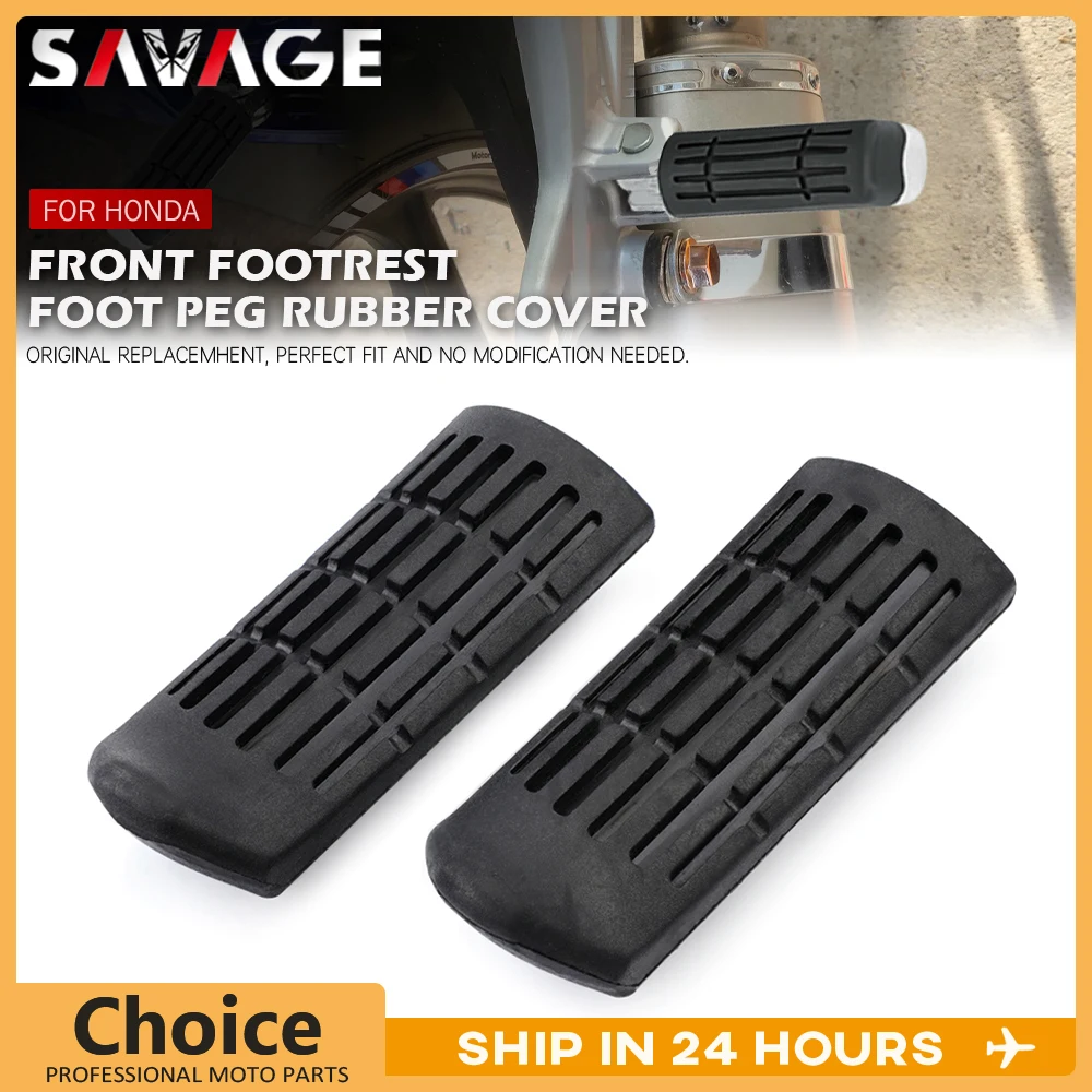 Front Footrest Foot Peg Rubber For HONDA VFR1200X VFR800FI CB1100 CB1300SF CB750F XL 1000 125 Varadero Motorcycle Non-slip Cover
