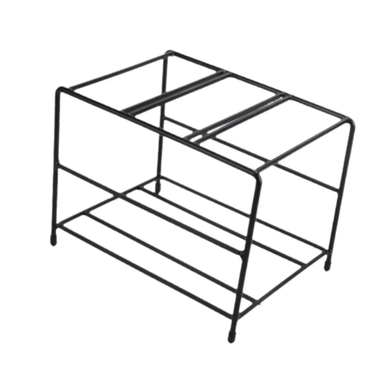 Syrup Bottle Display Stand Seasoning Organizer Iron Rack for Bar Spice Rack for Bathroom Countertop Cabinet Conditioner