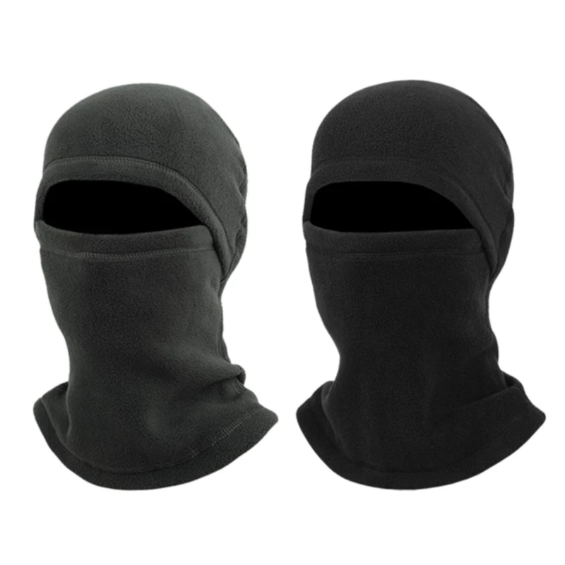 1PC Winter Polar Coral Hat Fleece Balaclava Men Face Warmer Beanies Thermal Head Cover Tactical Sports Scarf Caps 2025 New