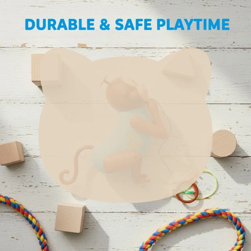 

Cartoon Monkey on Rope Toy Set for Kids Pull Line Game Creative Educational Gift Home Indoor Fun Playmate