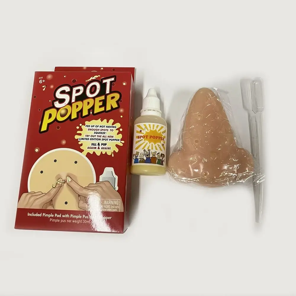Stress Relief Skin Picking Fidget mit 30 ml Additivlösung Skin Picking Squeeze Akne Neuheit Squeeze Akne Pickel Pops Toy