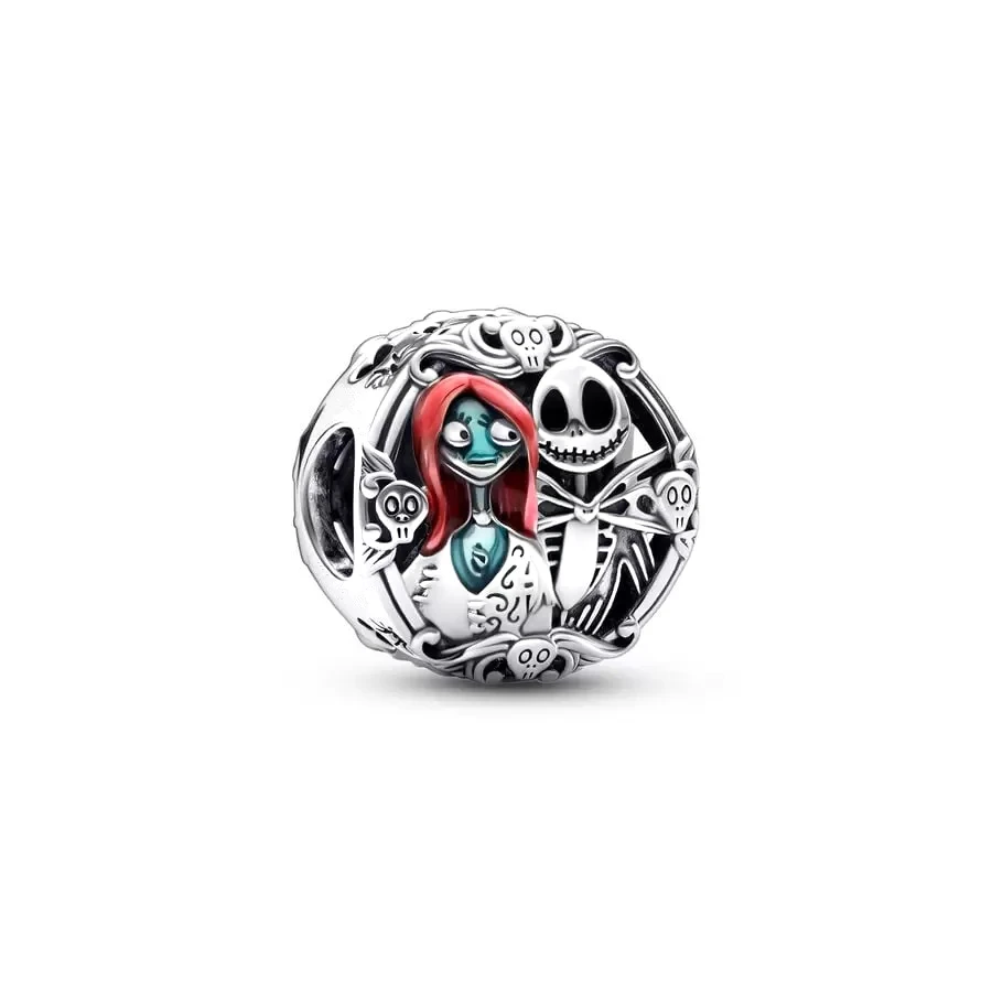 The Nightmare Before Christmas Halloween Charm Beads Pendant Fit Original Bracelet Necklace Beads For Diy Jewelry Women Gift