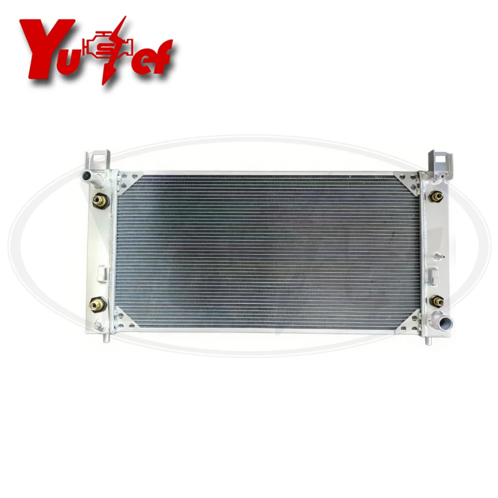 52487603 high quality Aluminum Radiator for Chevy GMC CADILLAC Fits ESCALADE  platinum V8 6.2L 2002-2014 AT 56mm