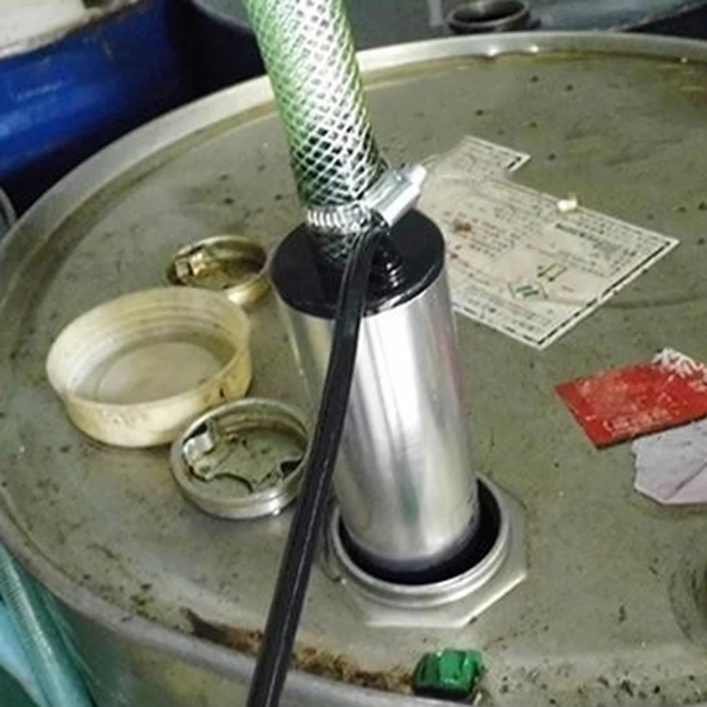 

Портативный электрический погружной насос с переключателем, керосиновый мотор из нержавеющей стали, насос для перекачки масла, автомобильный инструмент