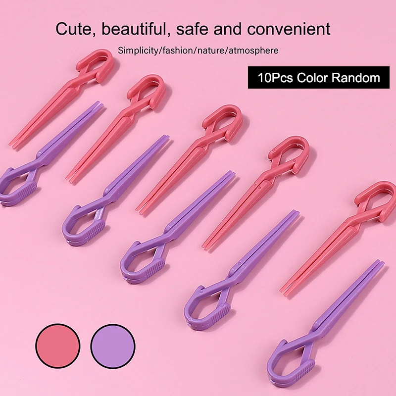 10 Mixed Nail Art Coloring Protection Clips Multicolour Non-Slip Durable To Prevent Leakage Manicure Tools-New