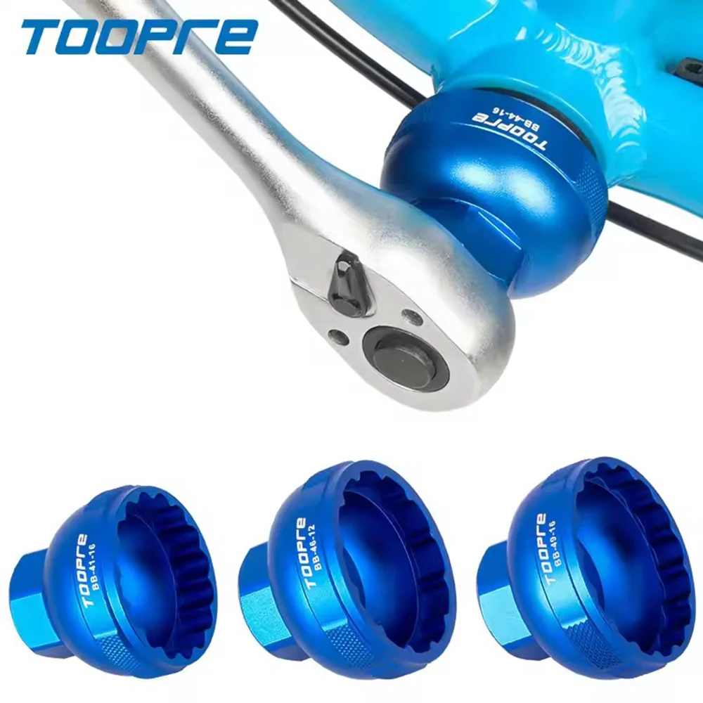 AliExpress TOOPRE Bicycle Bottom Bracket Installation Disassembly Adapter MTB Road Bike One-Integrated Hreaded BB Tools 39mm 41 44 46 49mm