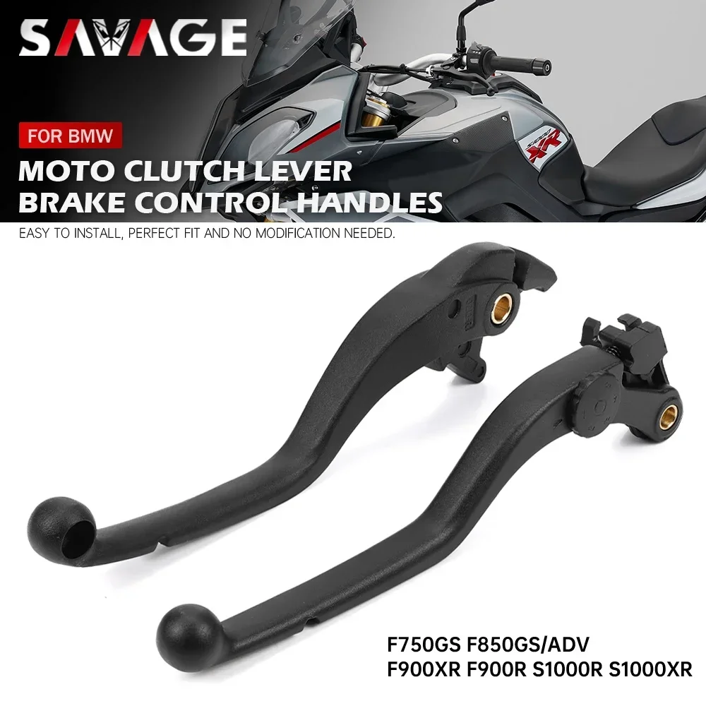 Front Brake Lever Clutch Lever For BMW F900GS F850GS/ADV F750GS F900R S1000R S1000XR Motorcycle Control Handles F 850 GS 900 XR