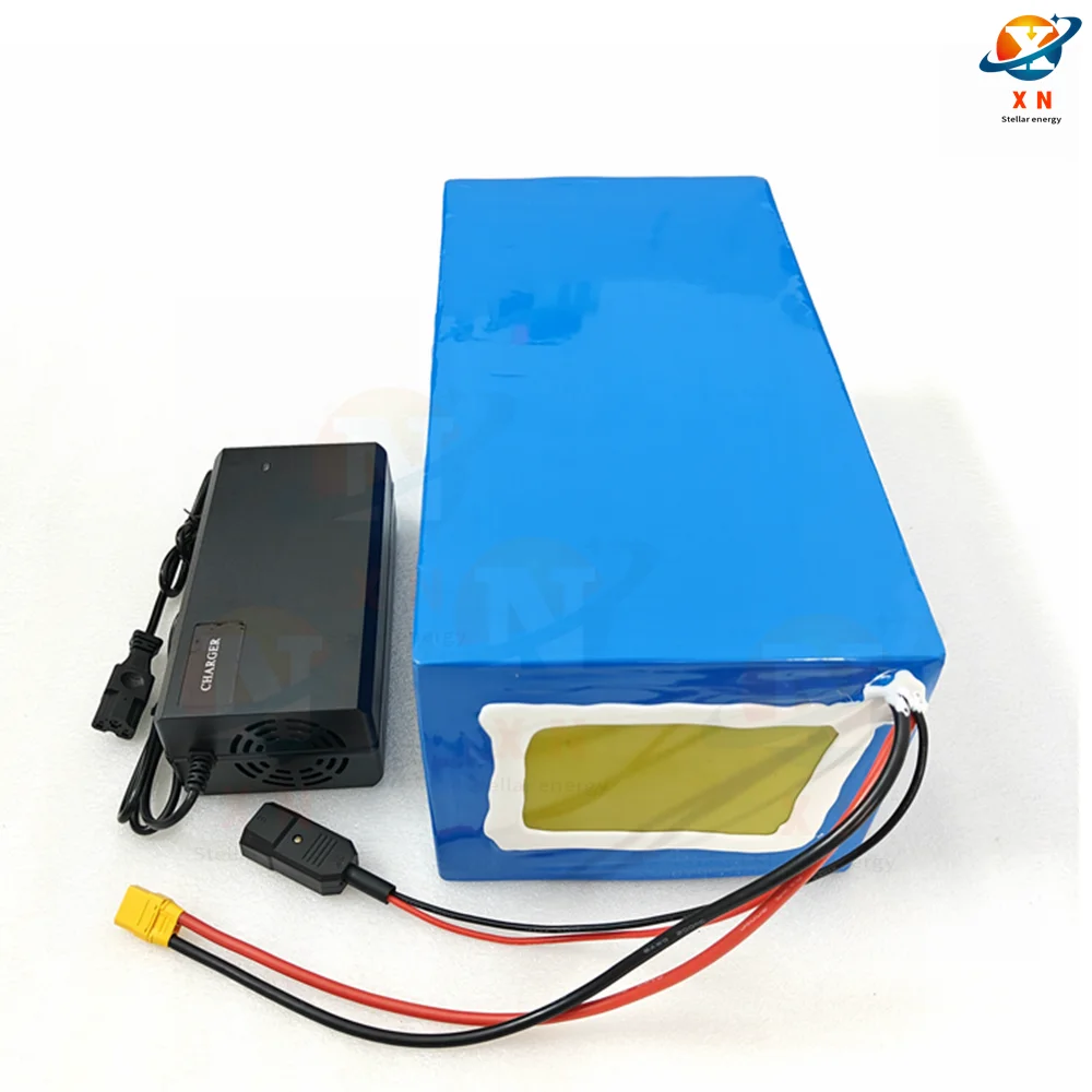 96v 50Ah 80Ah 100Ah 30Ah 40Ah lithium ion battery bluetooth BMS APP for 5000w motor robot scooter motorcycle AGV + Charger