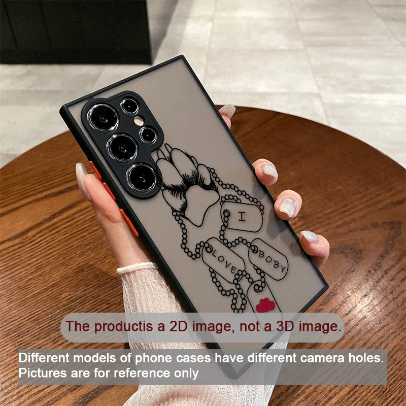 Funny Cartoon Pet Cute Dog Paw Print Phone Case for Samsung Galaxy S25 S24 Fe S23 Ultra S22 Plus S21 FE M52 M53 Shockproof Cover - view 2