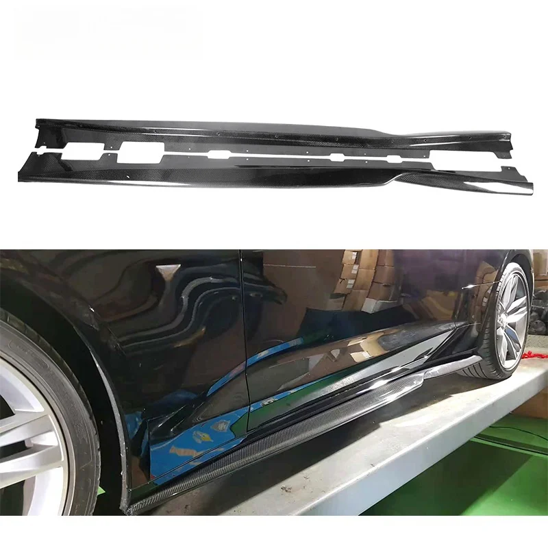 HOt selling body kit for camaro auto parts carbon side skirts for camaro 2016+