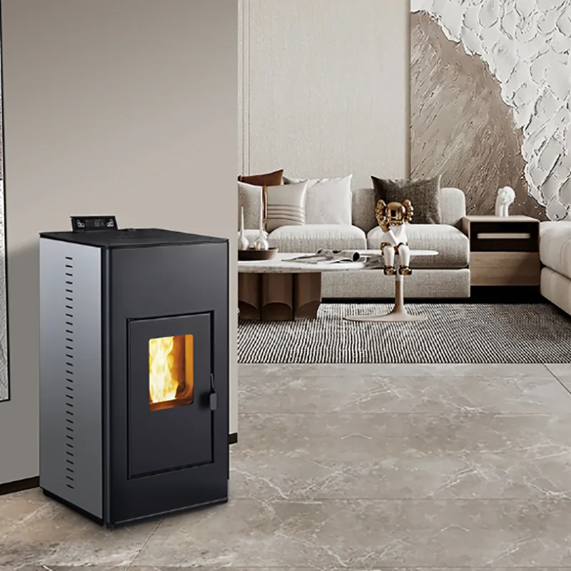 Steel Biomass Wood Pellets Heating System for Hotels Villas-Sustainable Low Carbon Emissions High Energy Efficiency