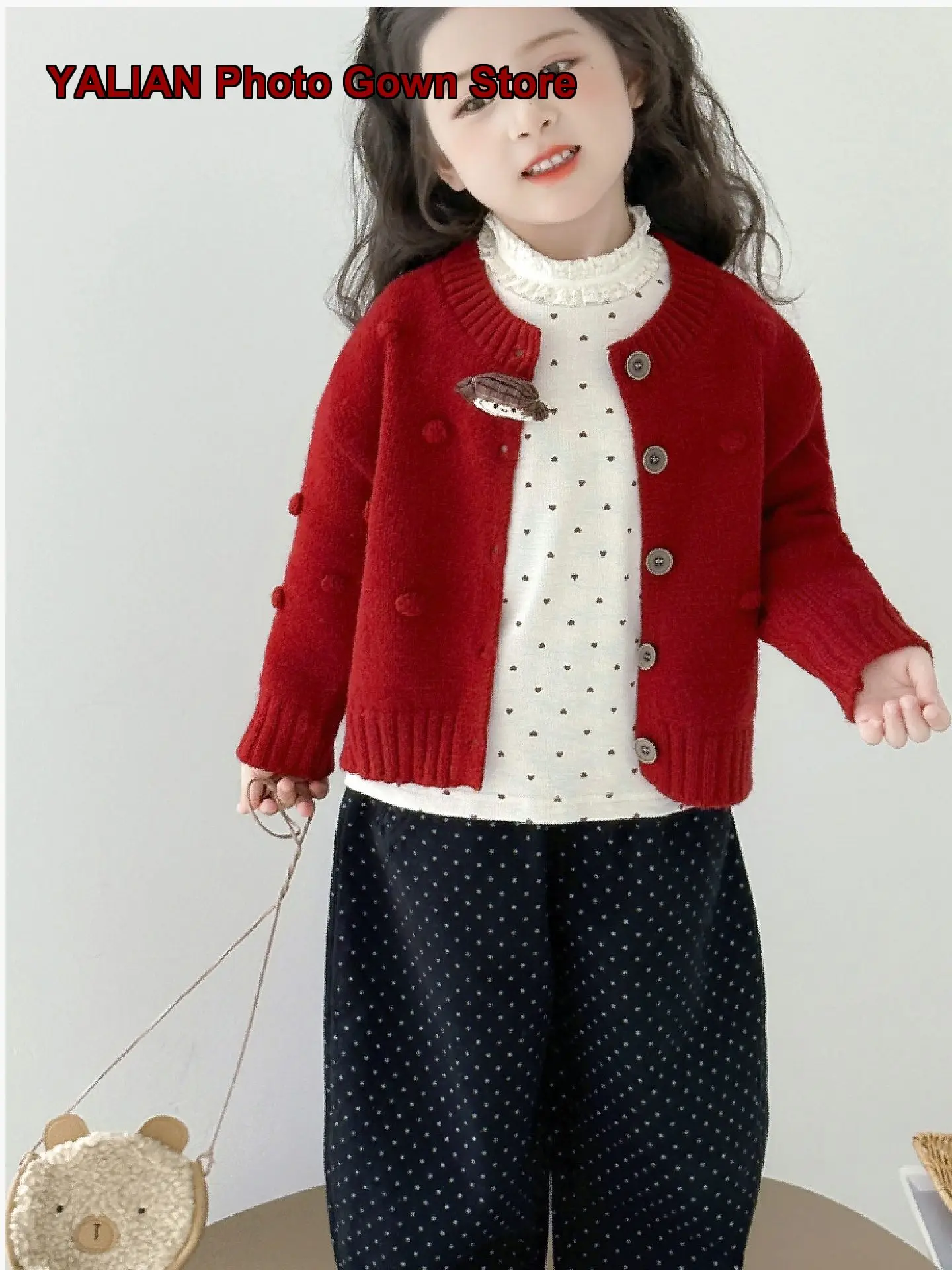 Little Girls Autumn Two-Piece Set 2025 Girls Infants Spring Autumn Stylish Kids Outfit