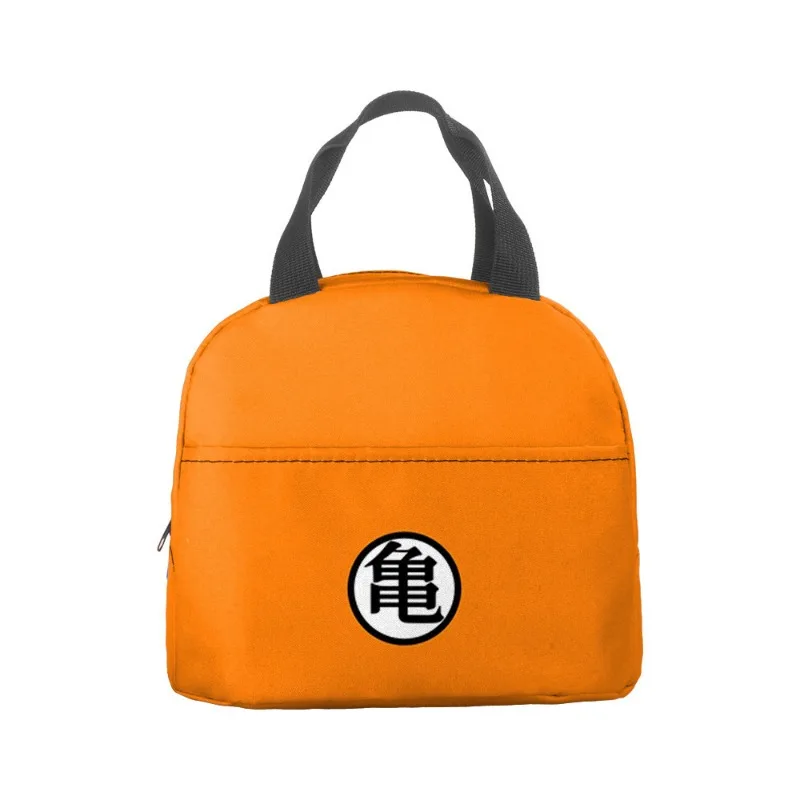 Dragon Ball Son Goku Portable Lunch Bag Anime Insulated Lunch Box Storage Bag Children\'s School Bento Lunch Bag Picnic Handbag