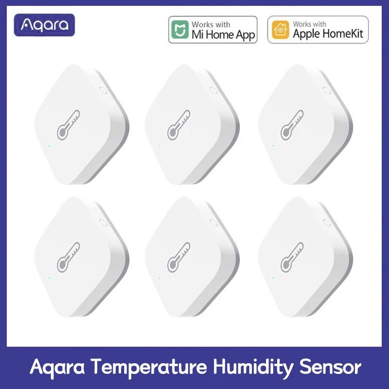 Aqara Temperature Humidity Sensor Zigbee Smart Air Pressure Environment Smart Control For Xiaomi Mi home Homekit App