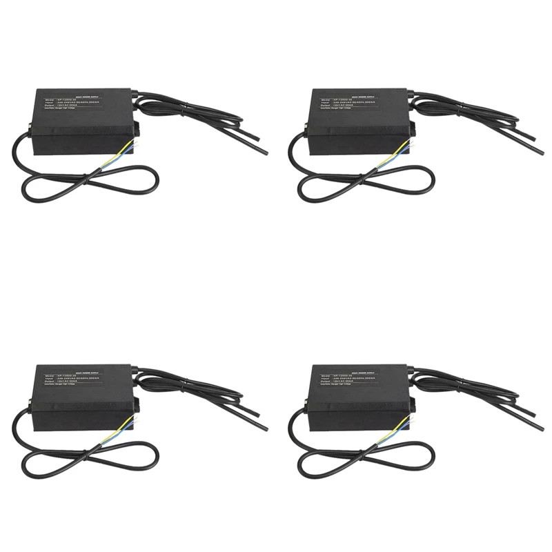 

4Pc Neon Light Sign Electronic Transformer Power Supply P-12000-30 12KV 30MA